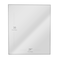Head West® Glossy Chrome Float Rectangular Wall Mirror
